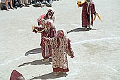 Ladakh - Cham masks dances at Phyang monastery